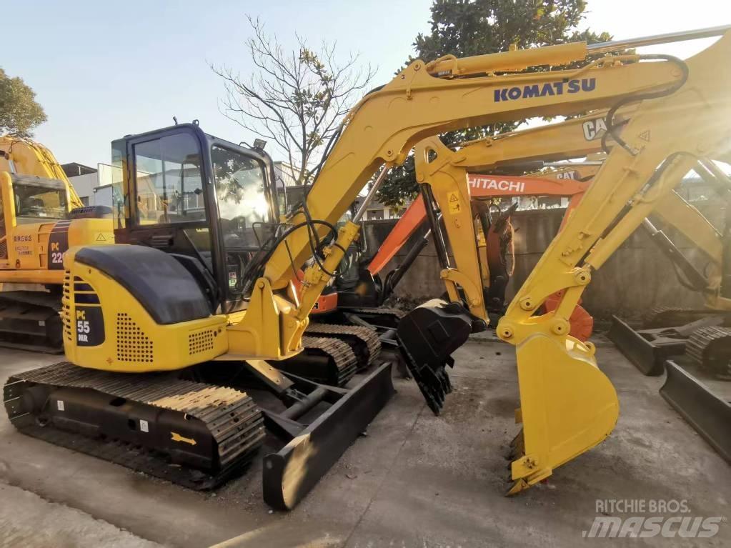 Komatsu PC 55 MR حفارات صغيرة أقل من 7 طن (حفارات صغيرة)