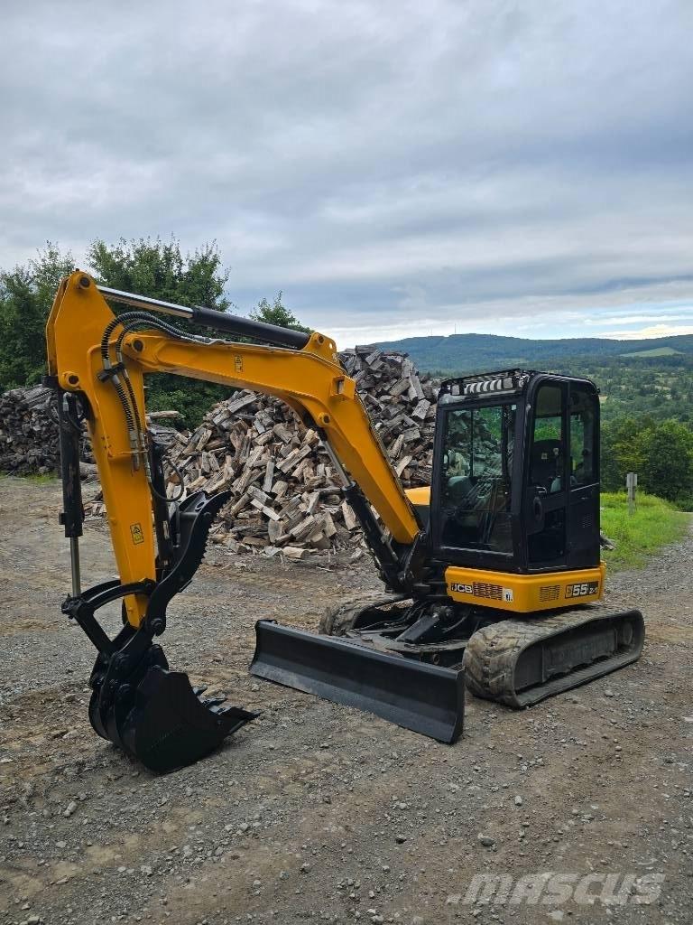 JCB 55 Z-1 حفارات صغيرة أقل من 7 طن (حفارات صغيرة)