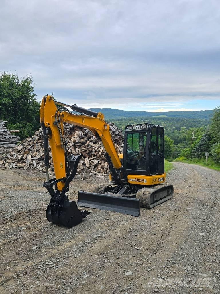 JCB 55 Z-1 حفارات صغيرة أقل من 7 طن (حفارات صغيرة)