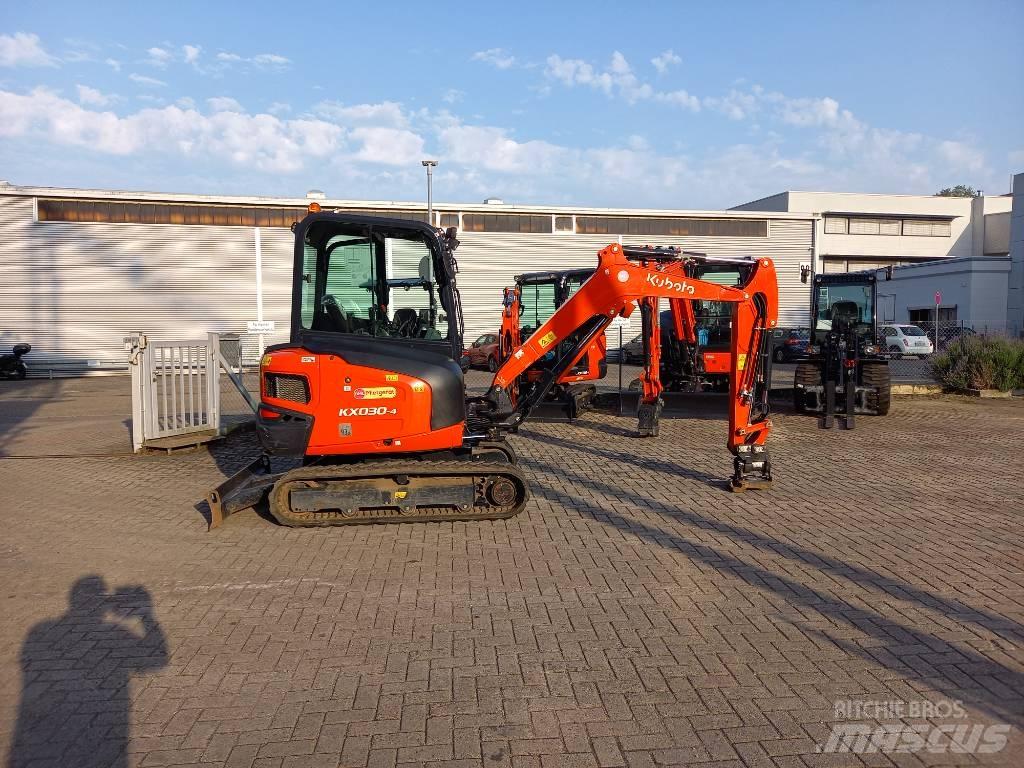 Kubota KX 030-4 حفارات صغيرة أقل من 7 طن (حفارات صغيرة)