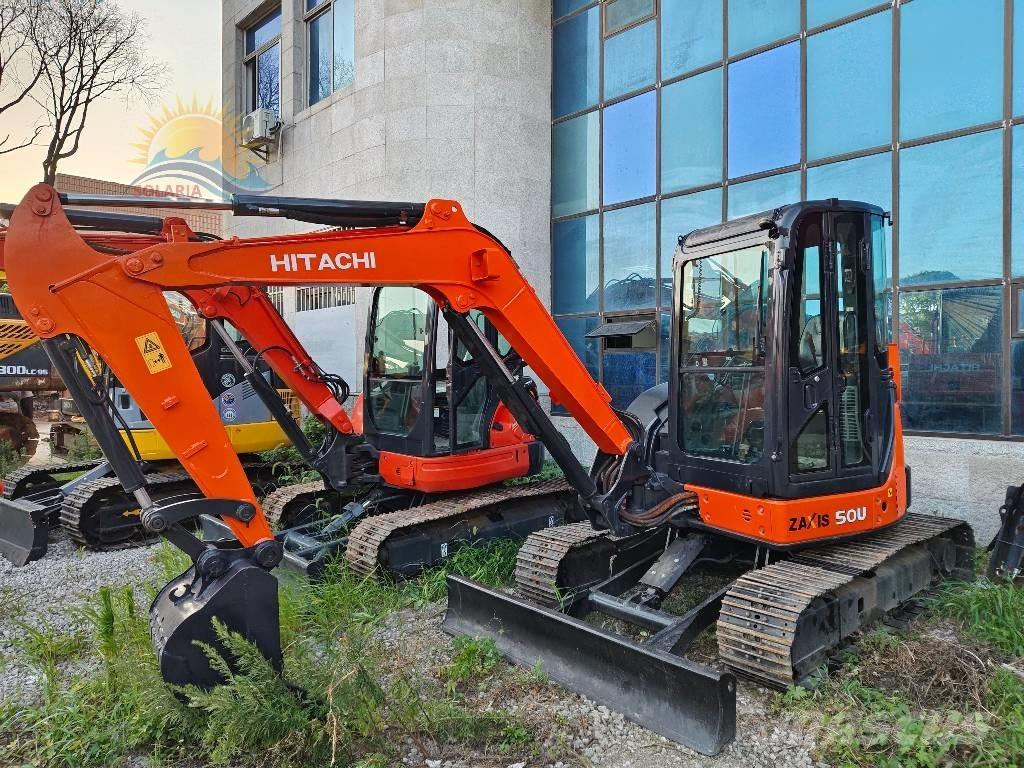 Hitachi ZX 50 U حفارات صغيرة أقل من 7 طن (حفارات صغيرة)