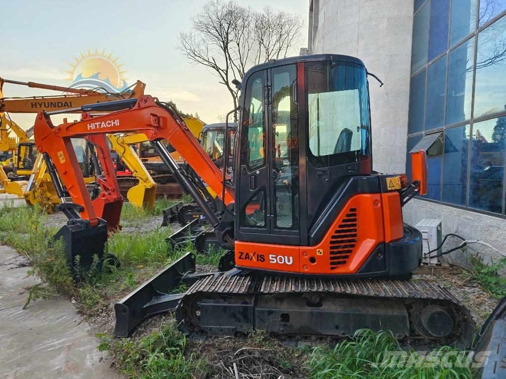Hitachi ZX 50 U حفارات صغيرة أقل من 7 طن (حفارات صغيرة)