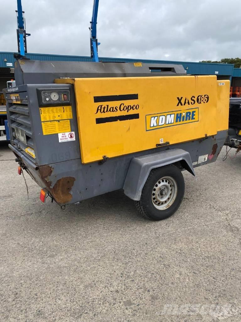 Atlas Copco XAS 186 مكابس