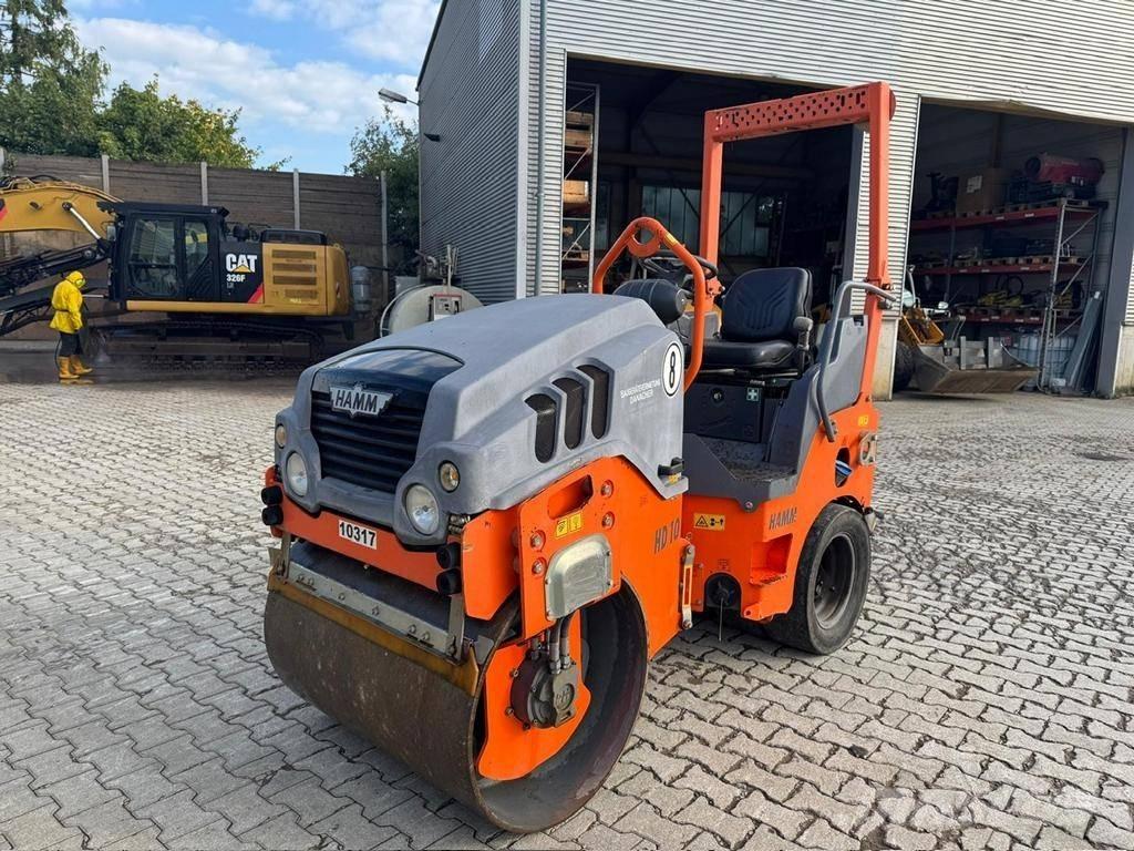 Hamm HD 10 VT مداحل مزدوجة