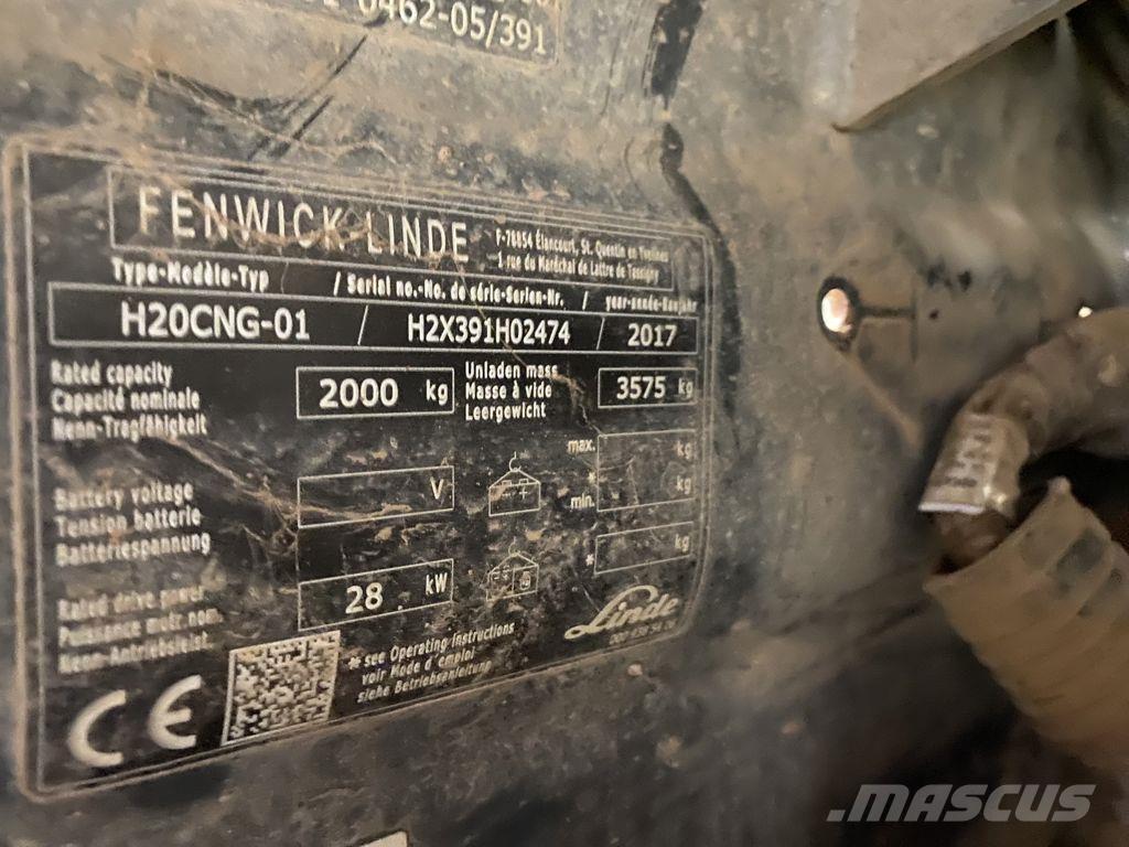 Linde H20T-02 شاحنات LPG