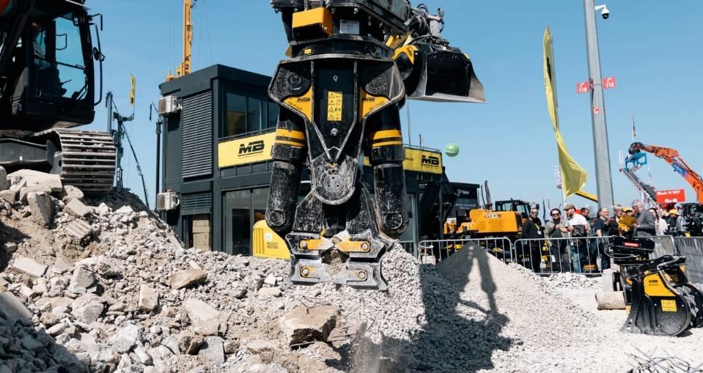 MB Crusher MB-P160 مكونات أخرى