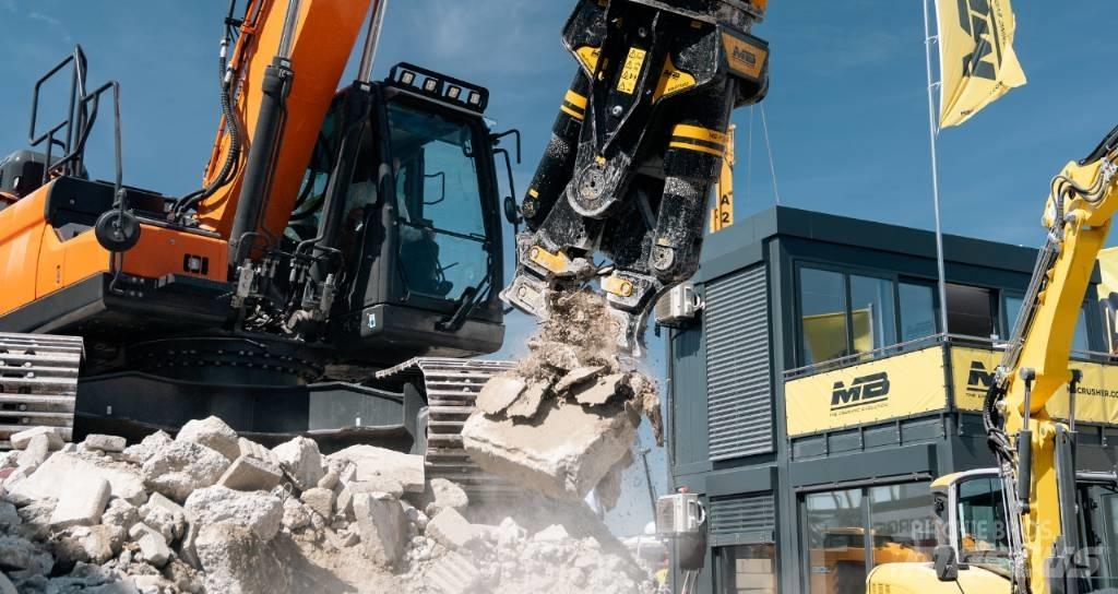 MB Crusher MB-P160 مكونات أخرى