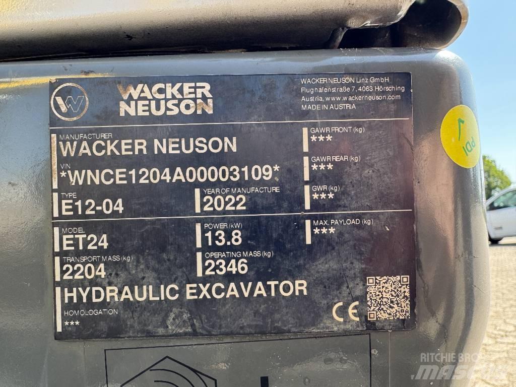 Wacker Neuson ET 24 حفارات صغيرة أقل من 7 طن (حفارات صغيرة)