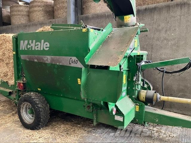 McHale C460 آلات تمزيق الحزم وتقطيعها ونشرها