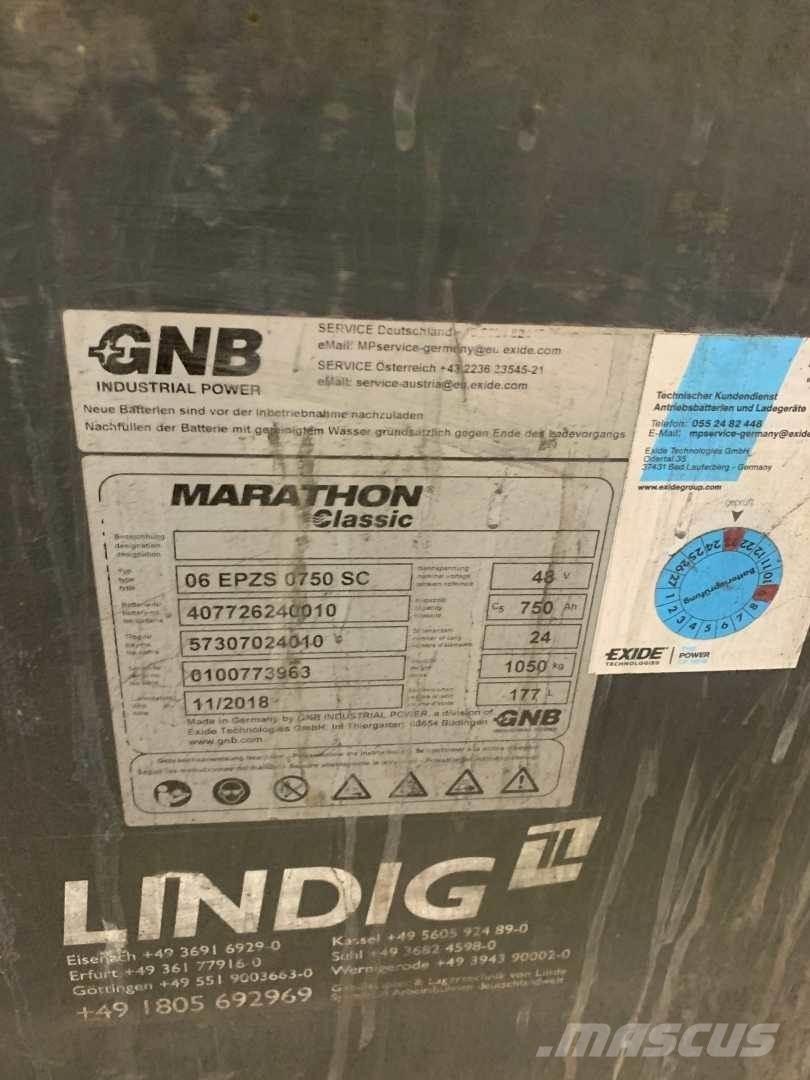 Linde E18L شاحنات ذات رافعات شوكية تعمل بالكهرباء