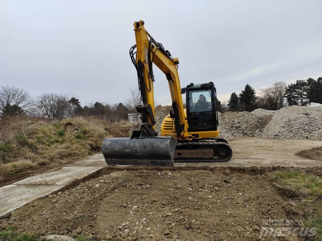 JCB 8085 حفارات وسط 7 طن - 12 طن