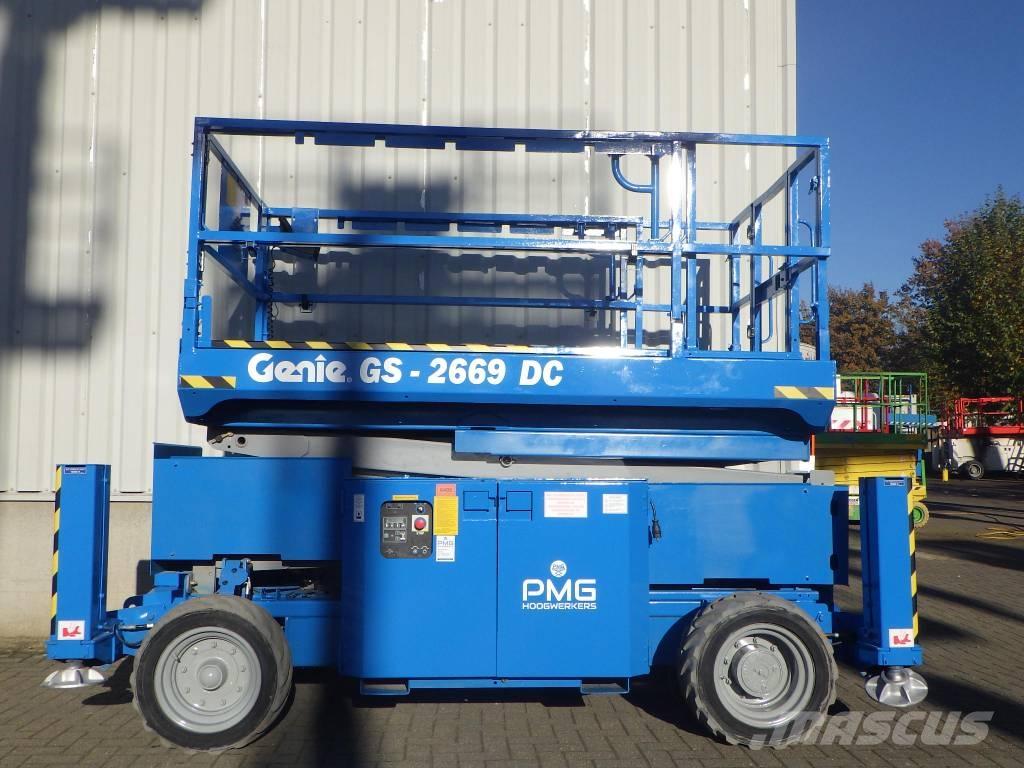 Genie GS2669DC رافعات مقصية الشكل