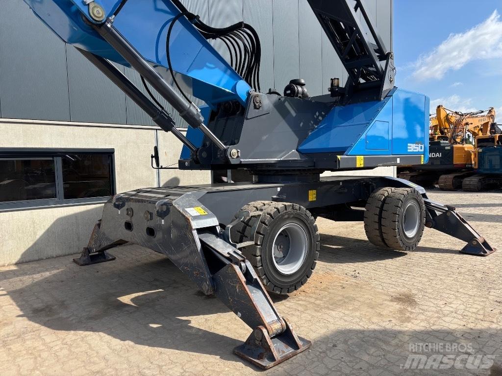 Fuchs MHL 350 F مناولات المخلفات / مناولات صناعية