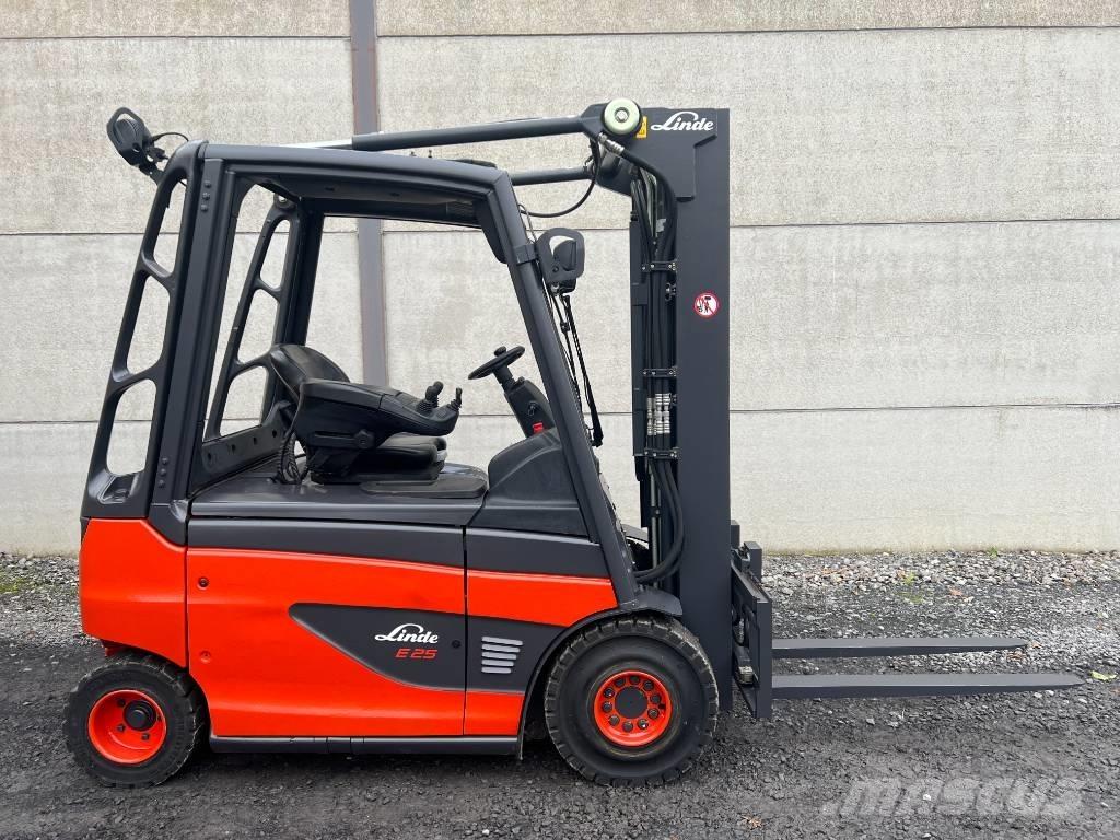 Linde E25-01 شاحنات ذات رافعات شوكية تعمل بالكهرباء
