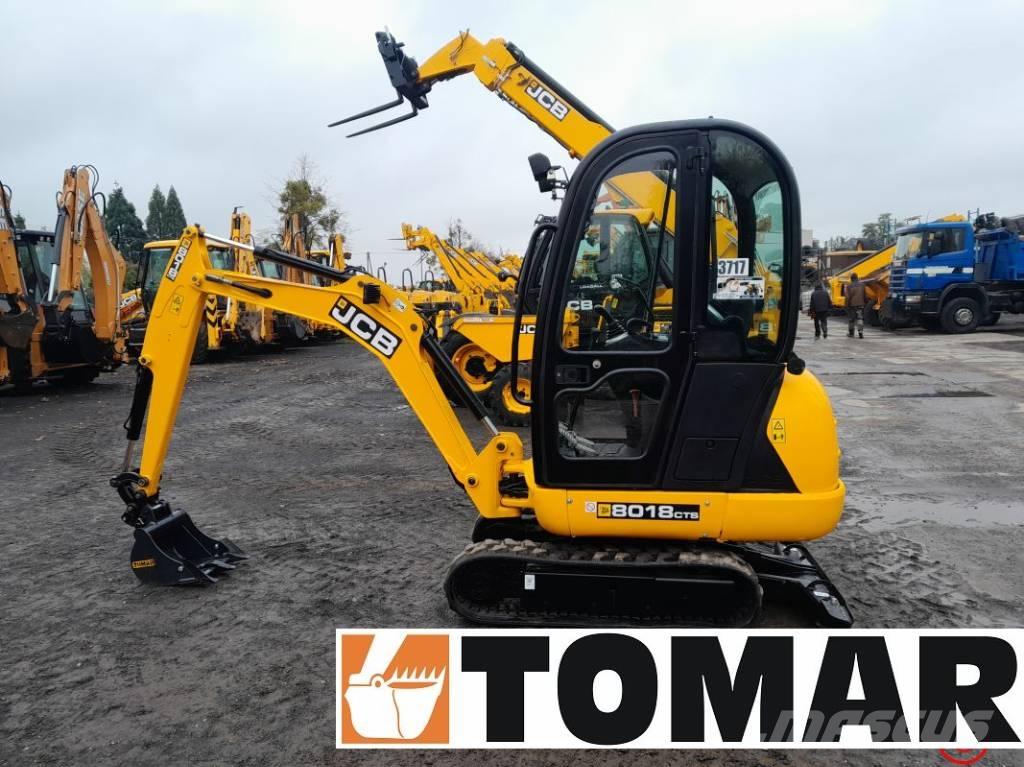 JCB 8018 CTS حفارات صغيرة أقل من 7 طن (حفارات صغيرة)