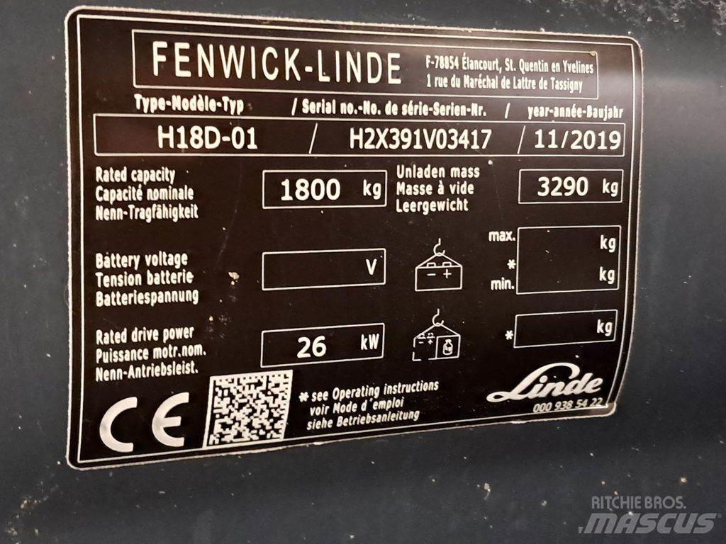 Linde H18D-01 شاحنات الديزل