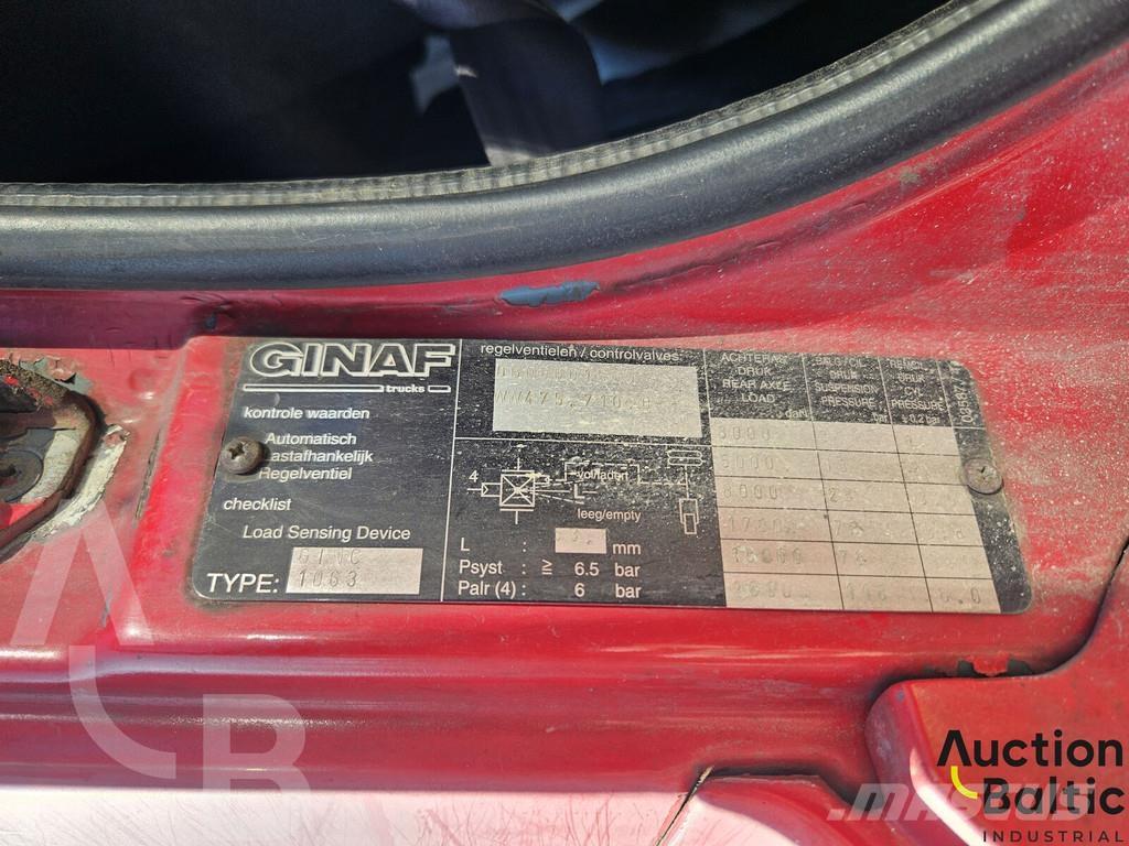 Ginaf M 3329 شاحنات قلابة