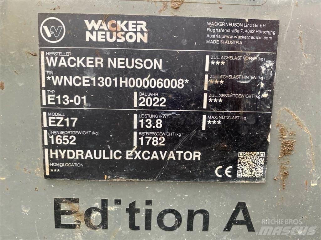 Wacker Neuson EZ17 حفارات زحافة