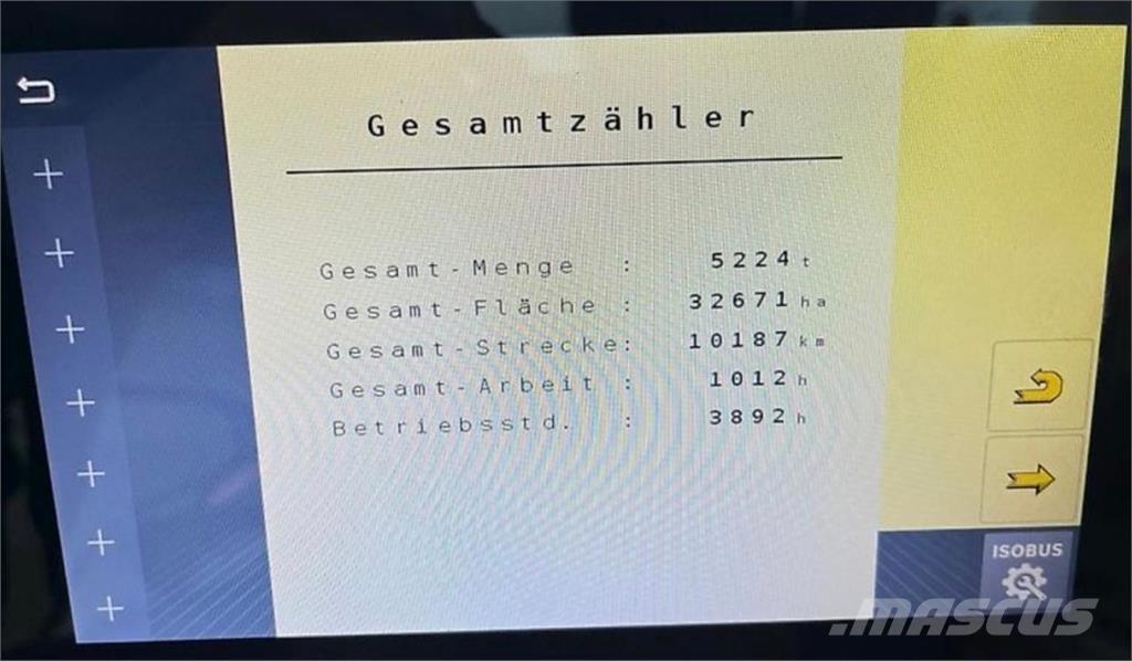 Rauch AGT 6036 معدات فرد المواد المعدنية