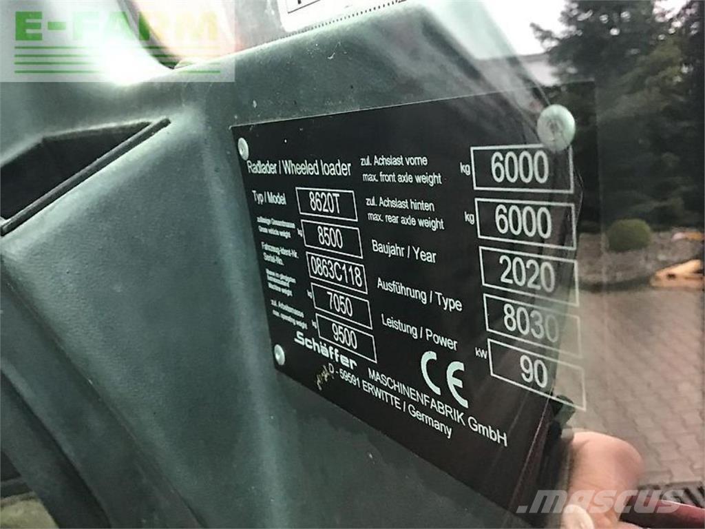 Schäffer 8620t لوادر بعجل