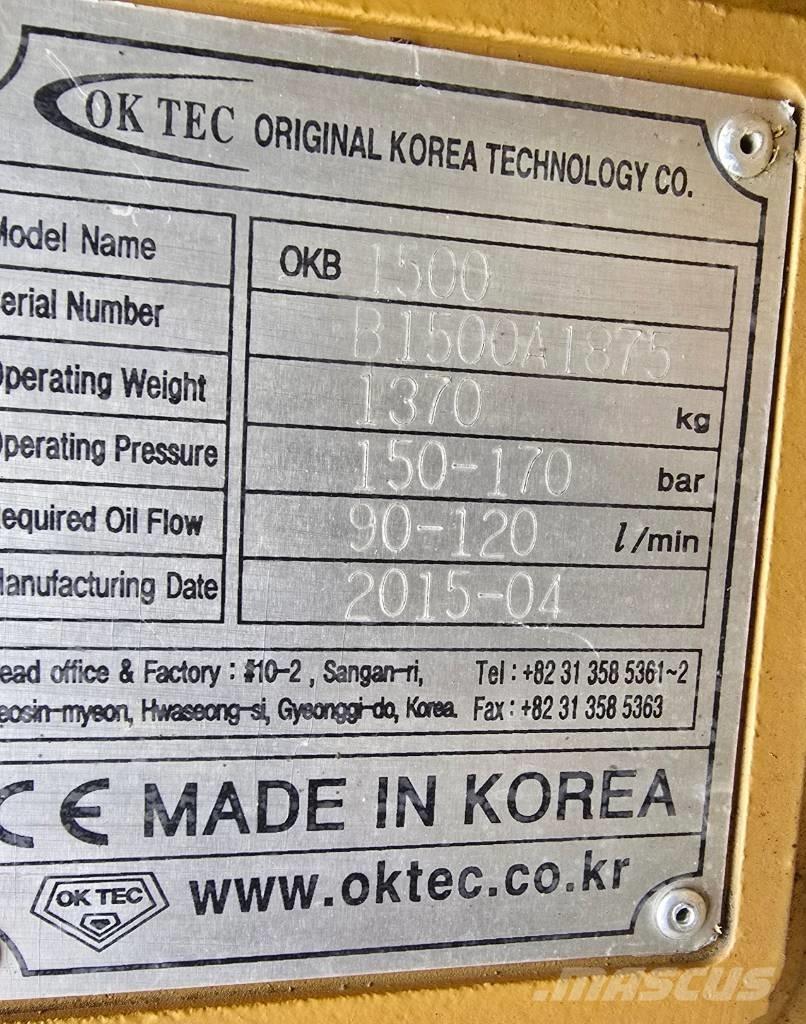 Doosan DX 170 W-5 حفارات بعجل