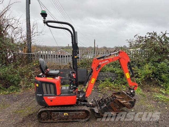 Kubota K 008-5 حفارات صغيرة أقل من 7 طن (حفارات صغيرة)