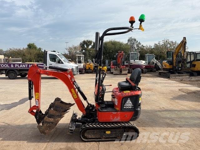 Kubota K 008-5 حفارات صغيرة أقل من 7 طن (حفارات صغيرة)