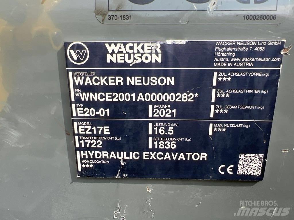 Wacker Neuson EZ17e حفارات زحافة