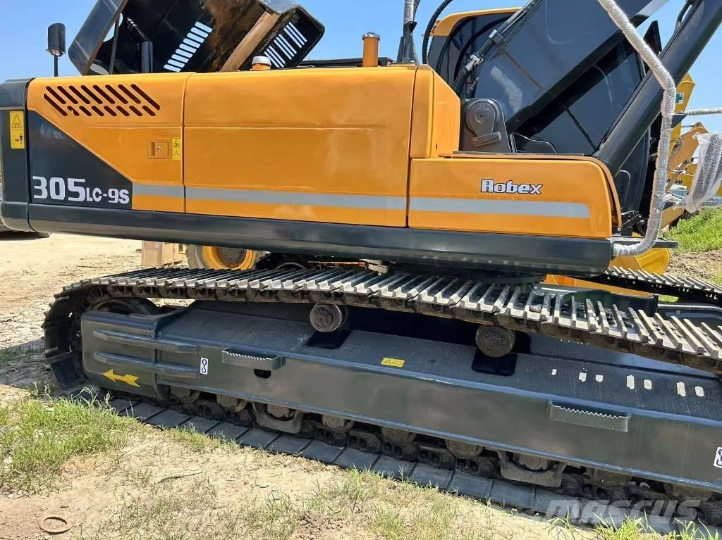 Hyundai R305lc-9s حفارات زحافة