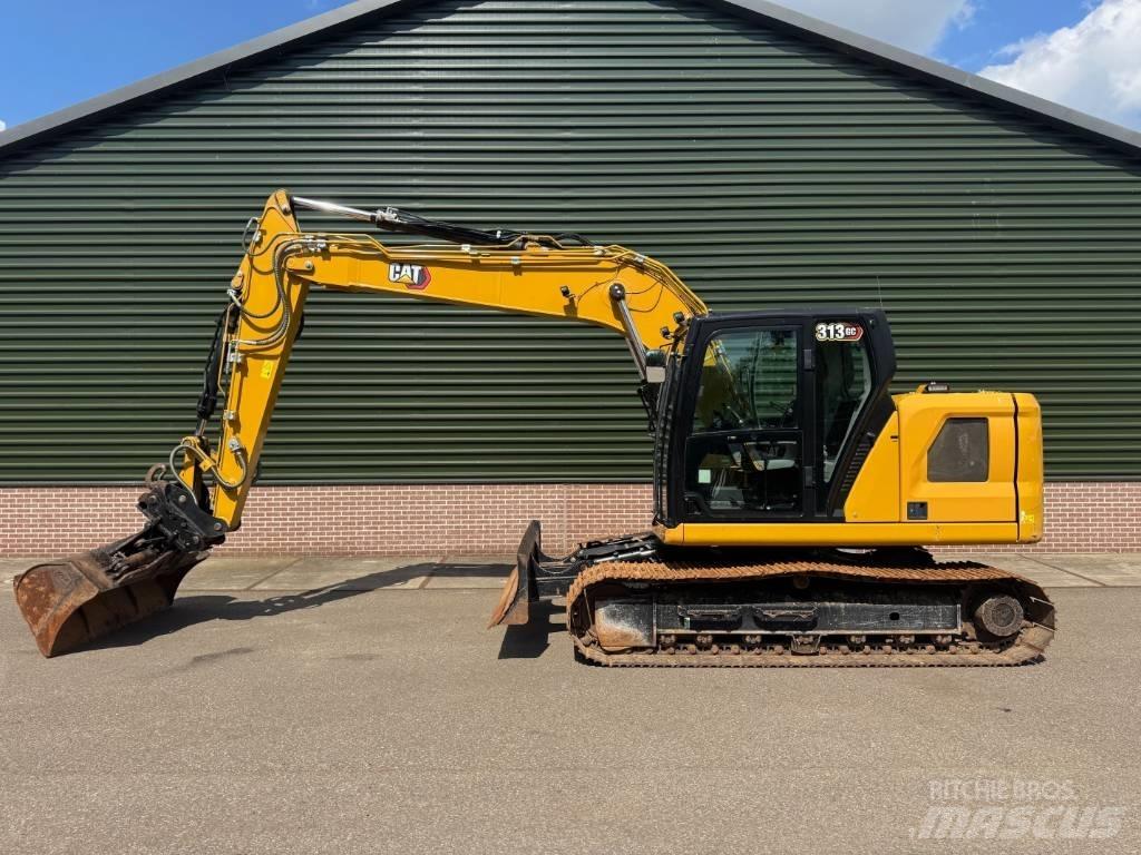 CAT 313GC حفارات زحافة