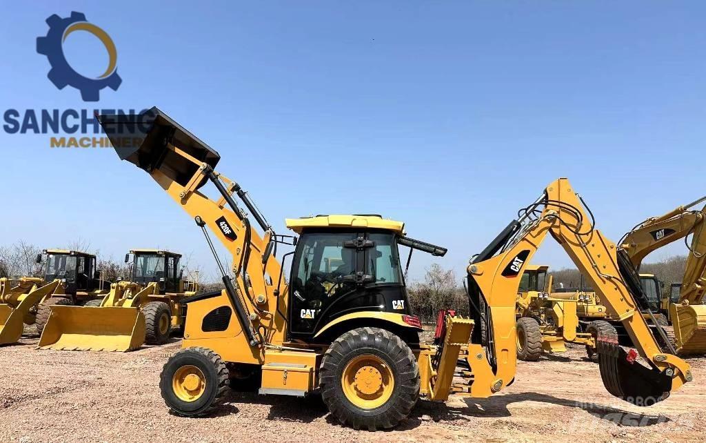 CAT 420 F لوادر ذات جرافات عكسية
