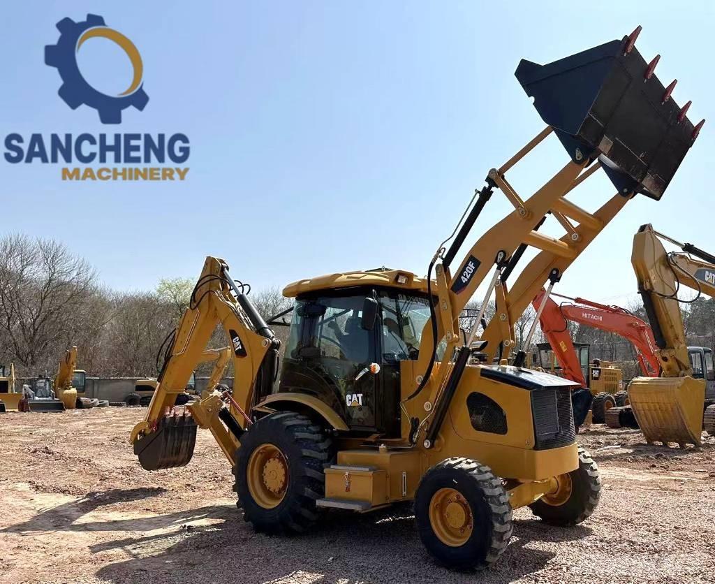 CAT 420 F لوادر ذات جرافات عكسية