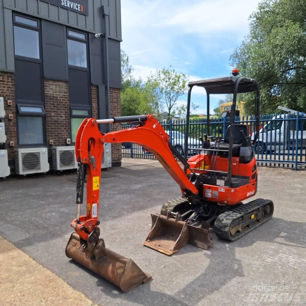 Kubota U 17-3 حفارات صغيرة أقل من 7 طن (حفارات صغيرة)
