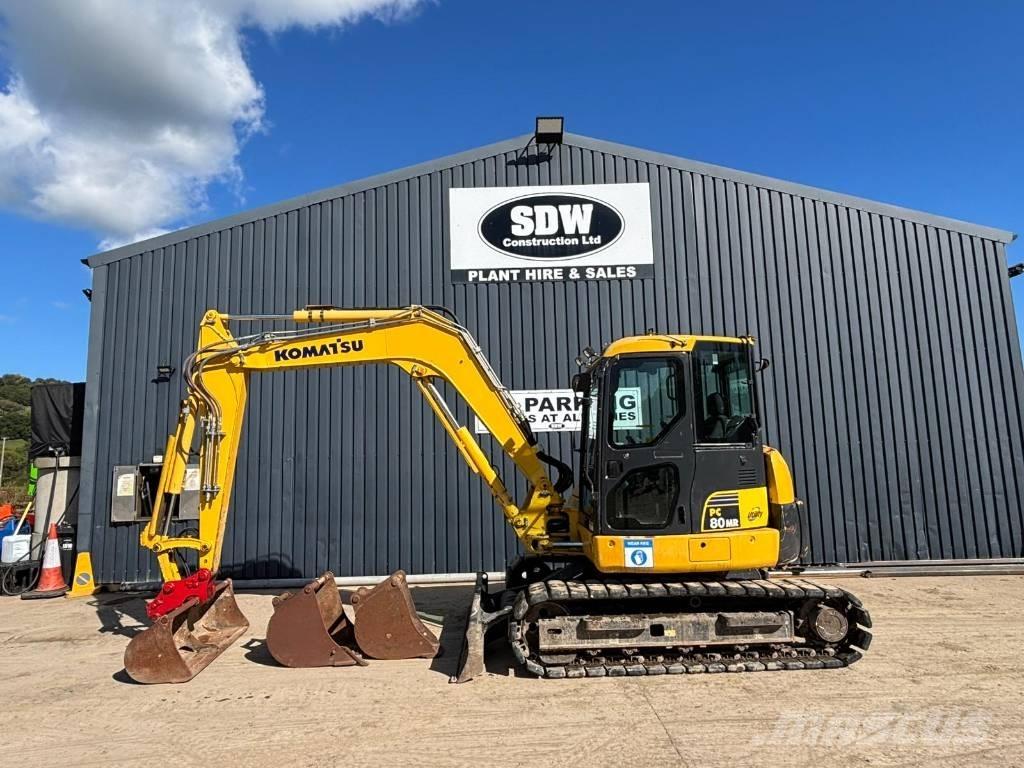 Komatsu PC 80 MR حفارات وسط 7 طن - 12 طن