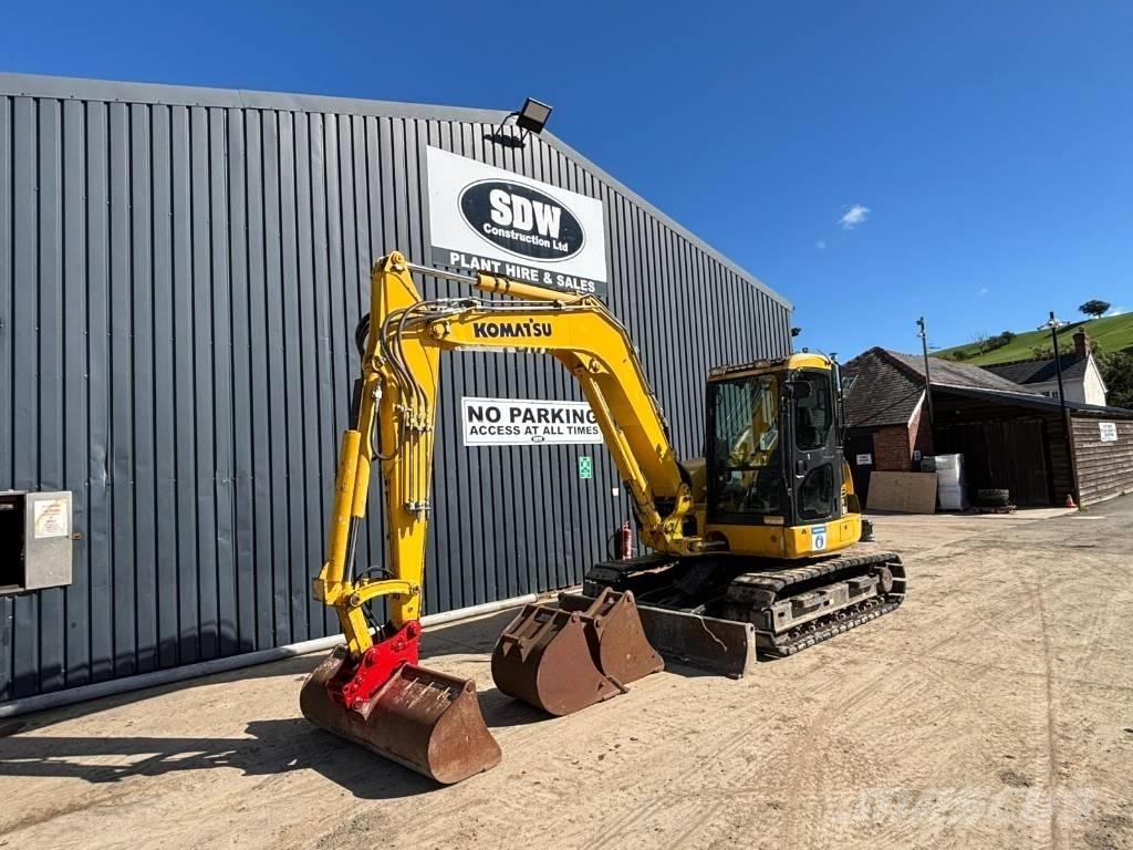 Komatsu PC 80 MR حفارات وسط 7 طن - 12 طن