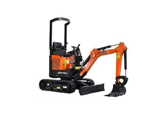 Develon DX 10 Z حفارات صغيرة أقل من 7 طن (حفارات صغيرة)