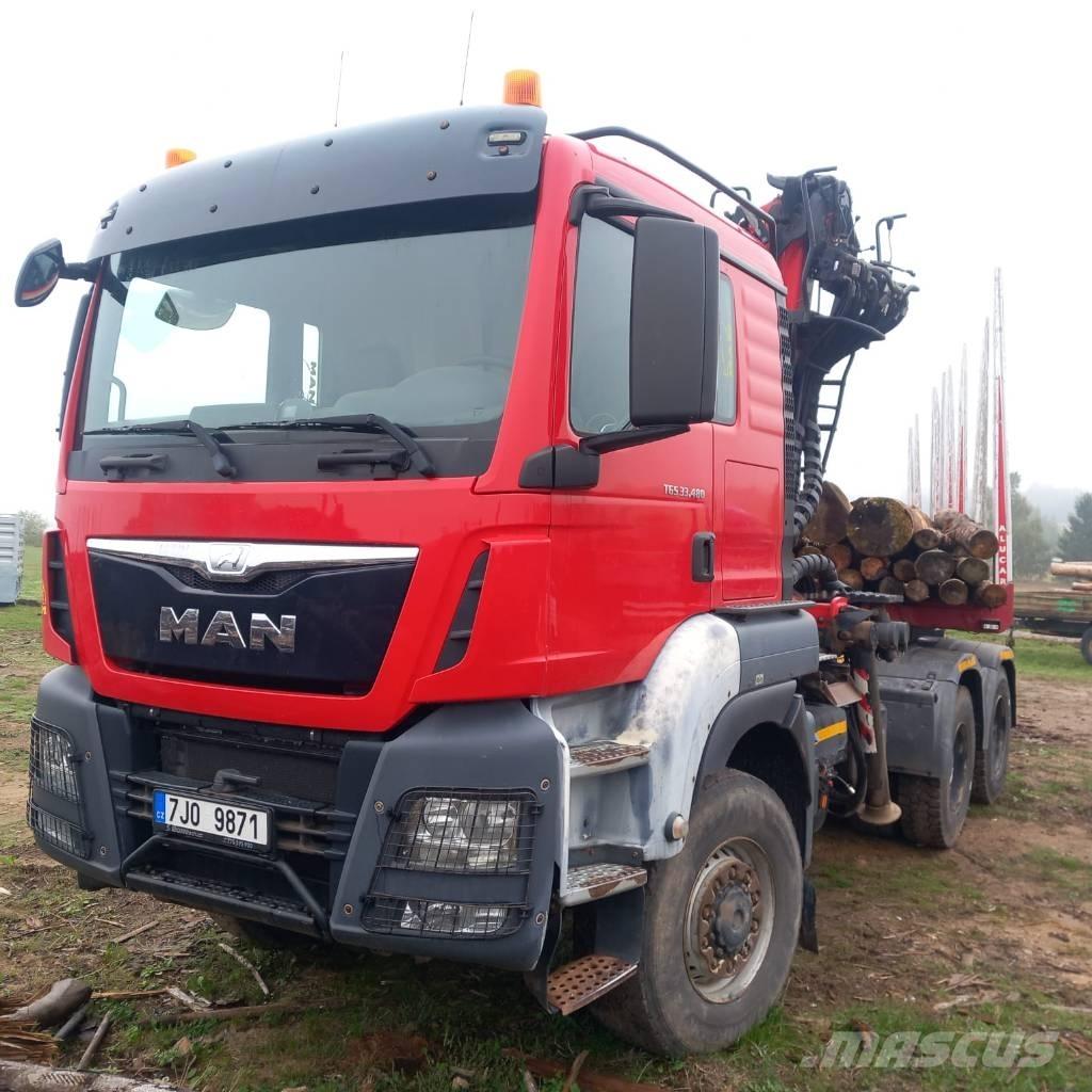 MAN TGS 13.480 شاحنات أشجار