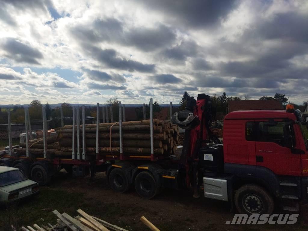 MAN TGS 13.480 شاحنات أشجار