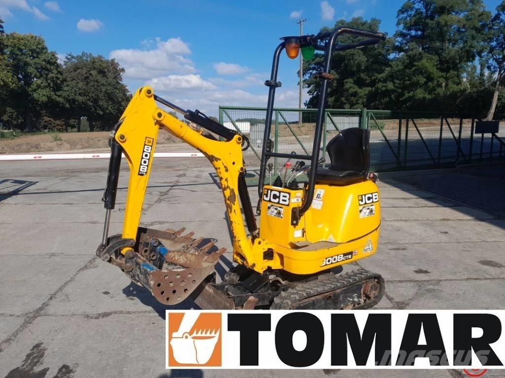JCB 8008 CTS حفارات صغيرة أقل من 7 طن (حفارات صغيرة)
