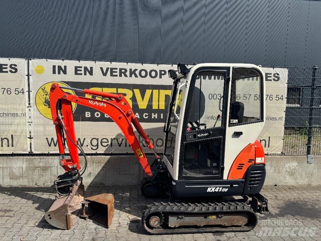 Kubota KX 41-3 V حفارات صغيرة أقل من 7 طن (حفارات صغيرة)