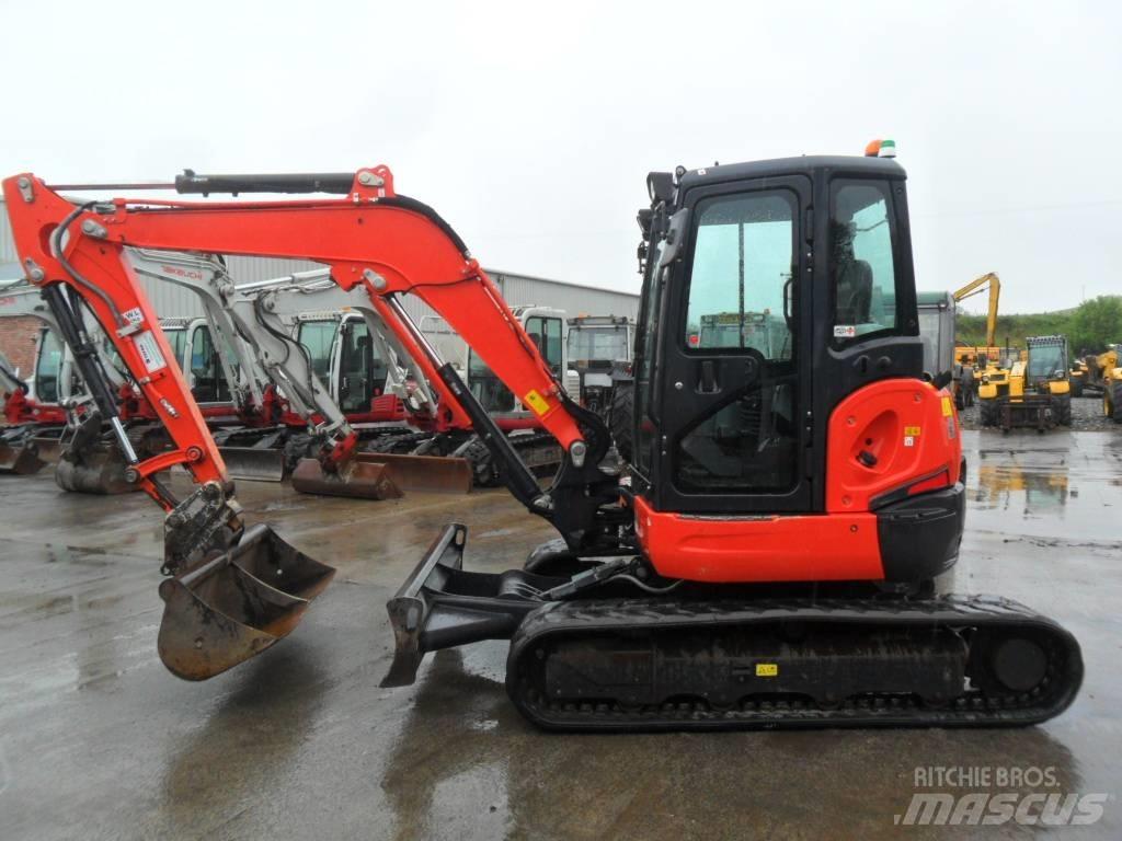 Kubota U 48-4 حفارات صغيرة أقل من 7 طن (حفارات صغيرة)