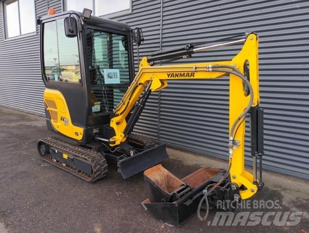 Yanmar SV 18 حفارات صغيرة أقل من 7 طن (حفارات صغيرة)