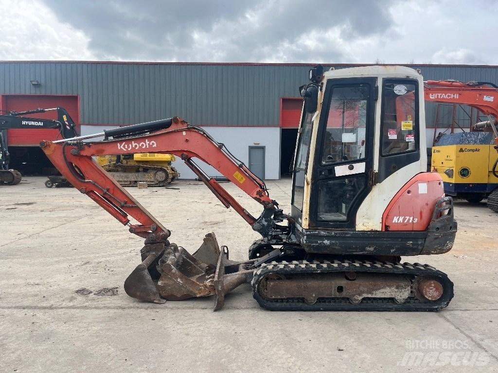 Kubota KX 71-3 حفارات صغيرة أقل من 7 طن (حفارات صغيرة)
