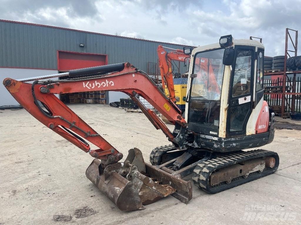 Kubota KX 71-3 حفارات صغيرة أقل من 7 طن (حفارات صغيرة)