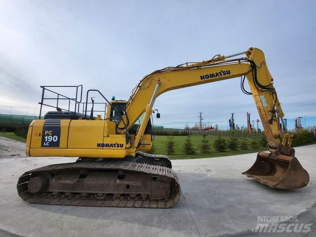 Komatsu PC190LC-8 حفارات زحافة