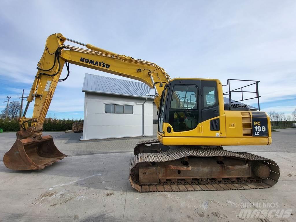 Komatsu PC190LC-8 حفارات زحافة