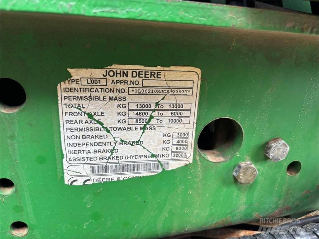 John Deere 6210R الجرارات