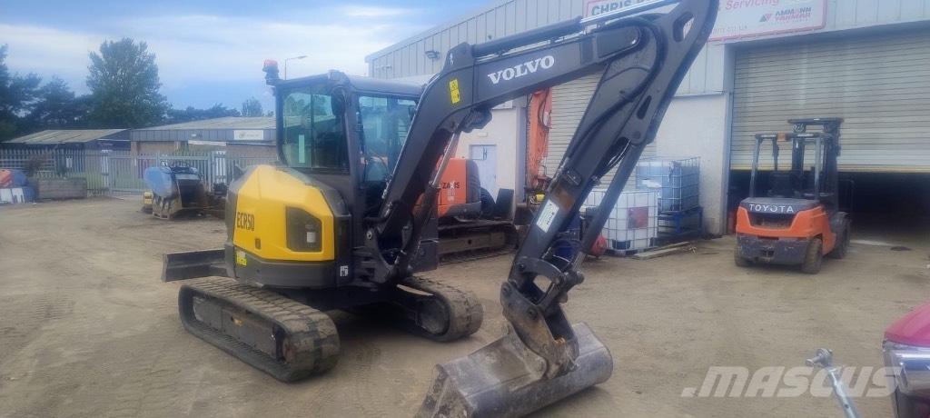 Volvo ECR 50 حفارات صغيرة أقل من 7 طن (حفارات صغيرة)
