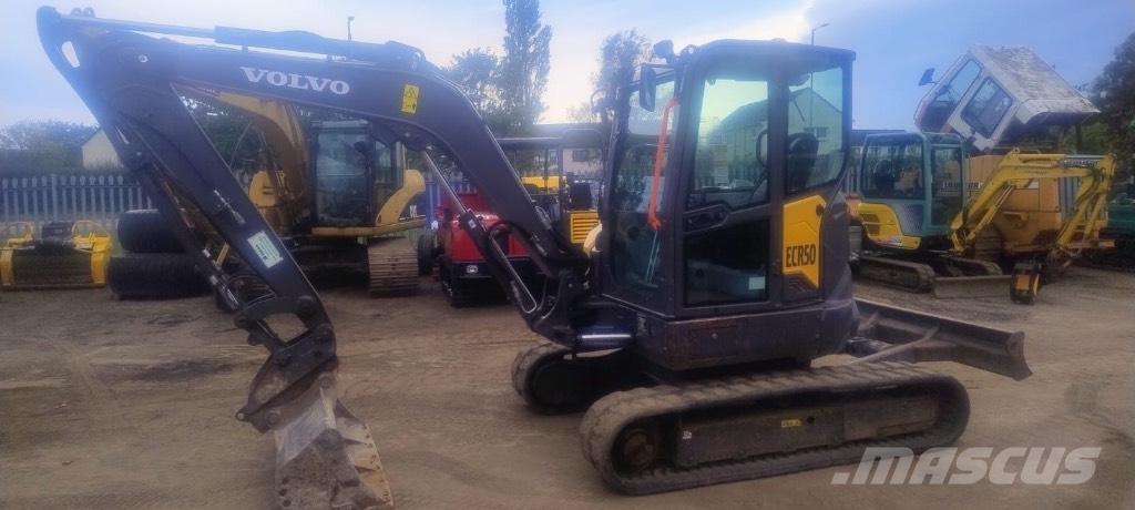 Volvo ECR 50 حفارات صغيرة أقل من 7 طن (حفارات صغيرة)