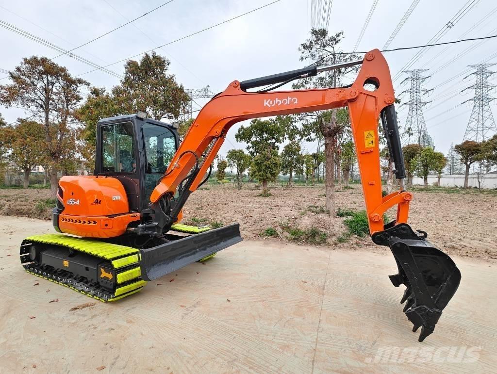 Kubota U 55-4 حفارات صغيرة أقل من 7 طن (حفارات صغيرة)